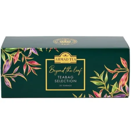 Ahmad Tea Kew Beyond the Leaf Elegancki zestaw herbat - 30 torebek